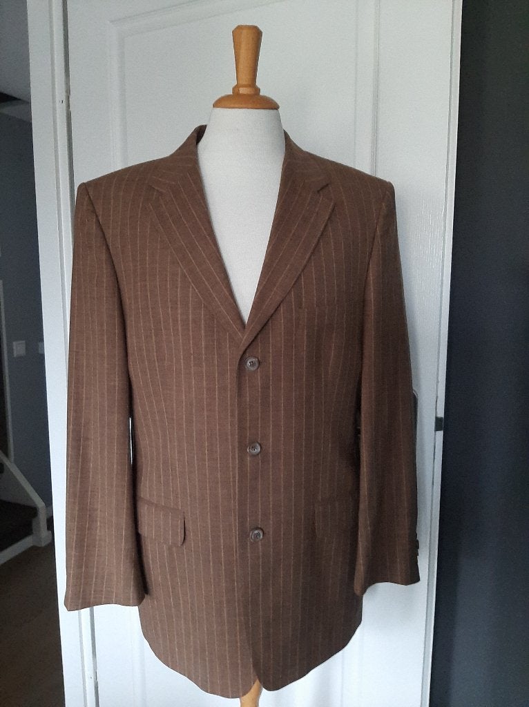 Colbert maat 50 van Svenson . ..., Ophalen of Verzenden, Zo goed als nieuw, Maat 48/50 (M), Beige