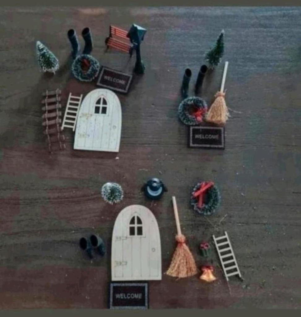 Leuke kerstdecoratie, 3 complete setjes. Nieuw en ongebruikt, Diversen, Ophalen of Verzenden, Nieuw