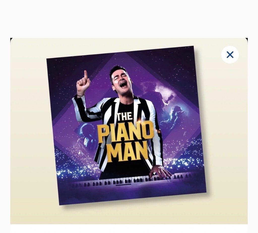 Evenement The Pianoman Rotterdam 2 tickets (13.45 of 19.30u), Twee personen, December
