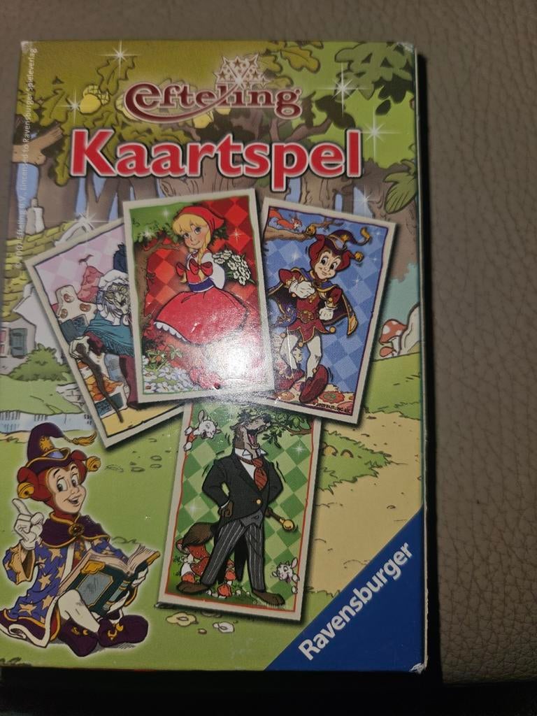 Efteling Kaartspel Ravensburger - Kwarten, Wolf, Zoeken, Hobby en Vrije tijd, Gezelschapsspellen | Kaartspellen, Vijf spelers of meer