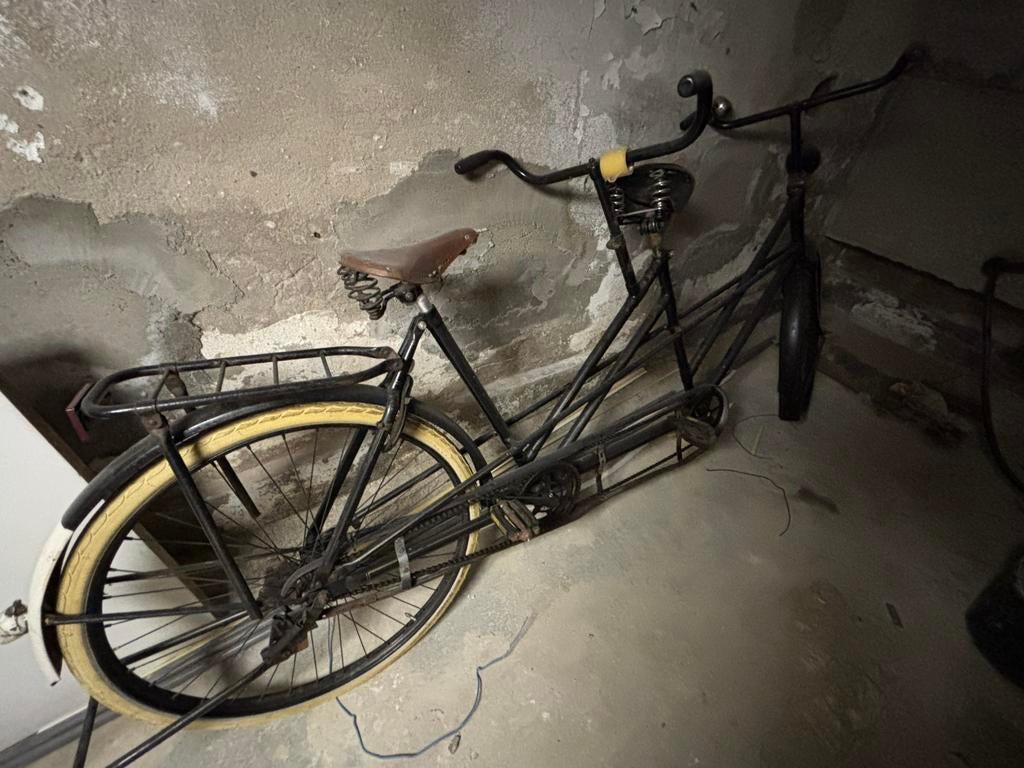 Retro Antique Trandem, Minder dan 10 versnellingen, Gebruikt, Minder dan 49 cm, Ophalen of Verzenden