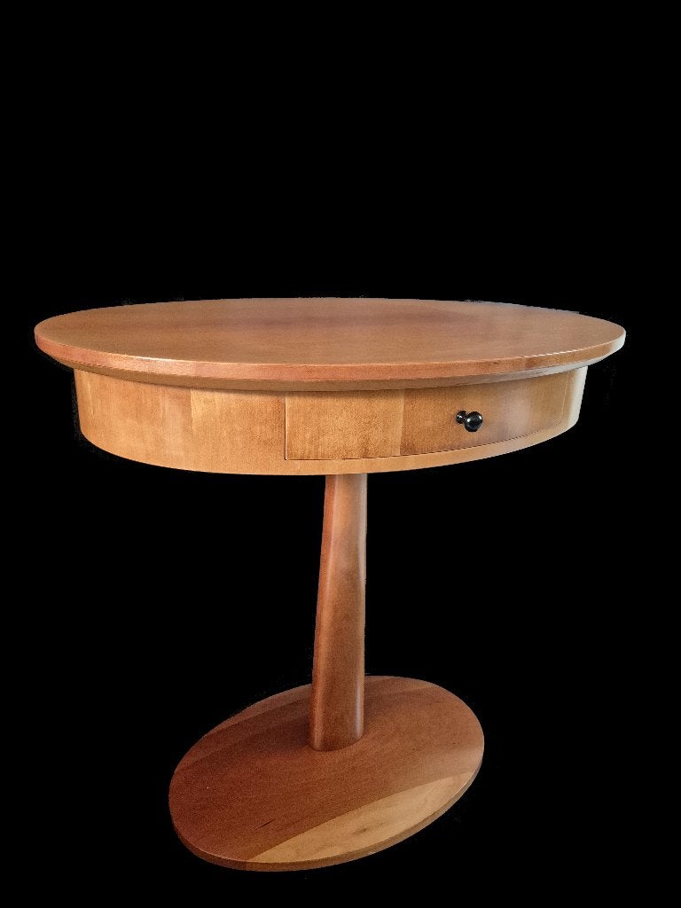 Prachtig vintage Italiaans design Porada Arredi side table, Ophalen, Gebruikt, Hout