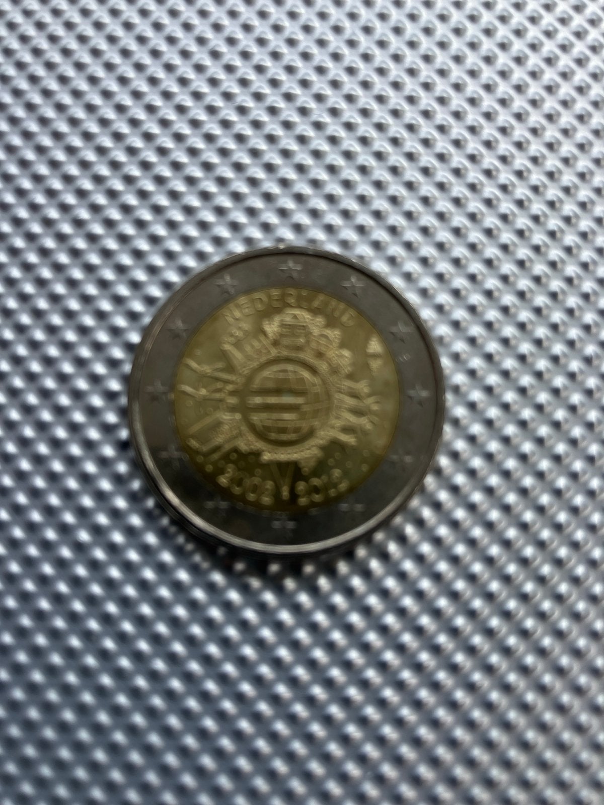 2 Euro Herdenkingsmunt Nederland 2002-2012, Ophalen of Verzenden, Overige landen, 2 euro, Losse munt