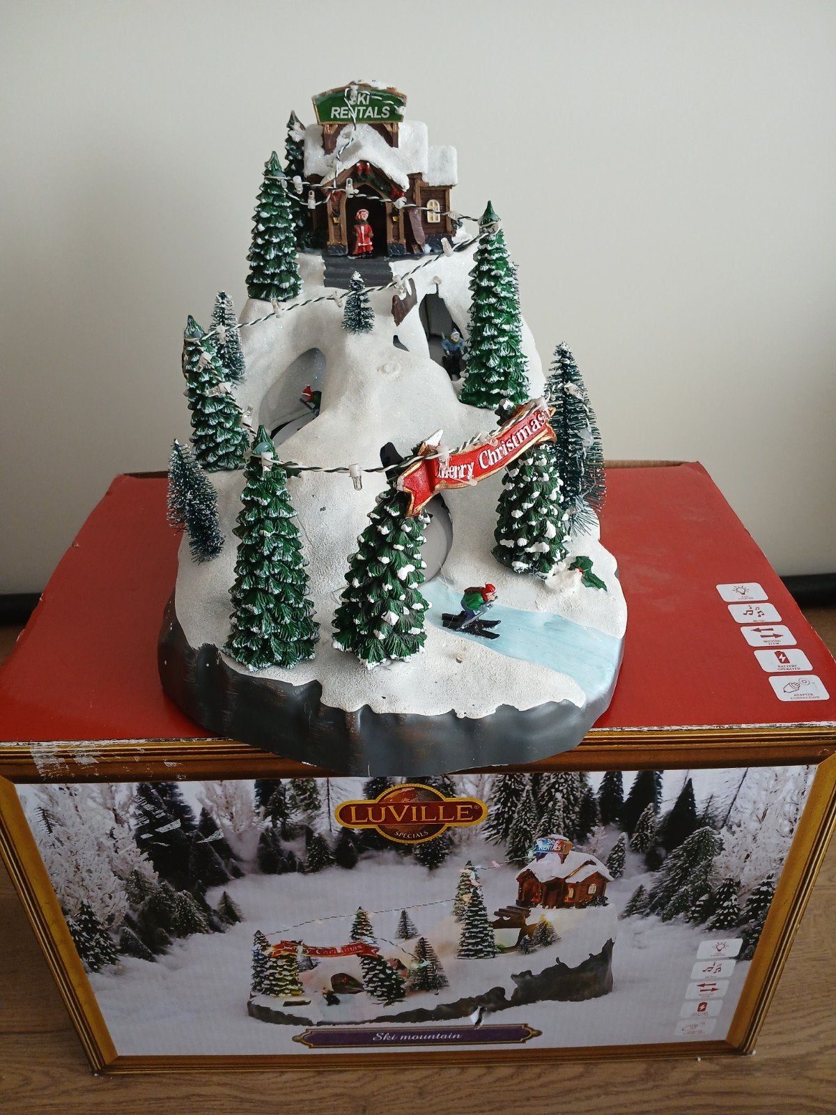luville kerst ski mountain, Diversen, Kerst, Ophalen of Verzenden