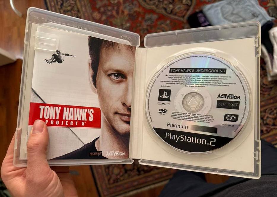 Tony Hawk's Underground - PlayStation 2 (PS2), Spelcomputers en Games, Gebruikt, 1 speler, Eén computer, Ophalen of Verzenden