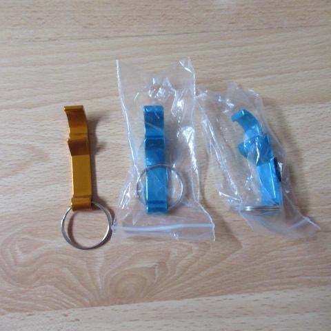 3x sleutelhanger opener, Ophalen of Verzenden, Nieuw