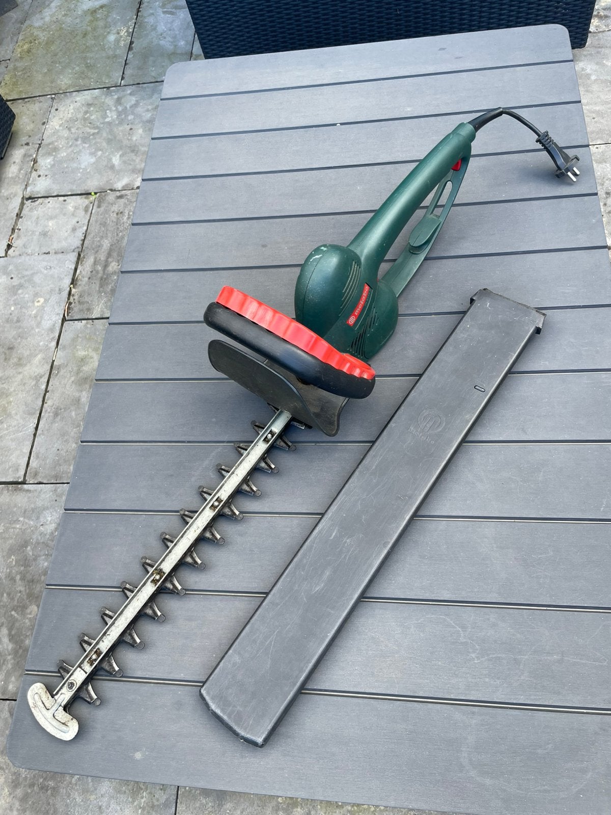 Metabo electronische heggenschaar, Ophalen, Zo goed als nieuw