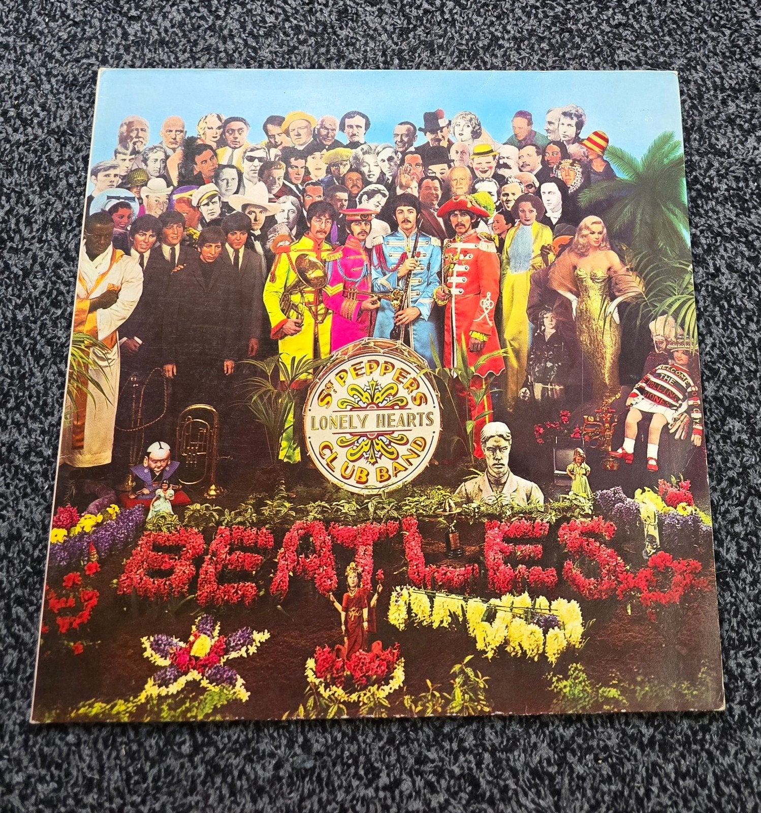 the beatles st peppers lonely heartclub band lp Gatefold, Cd's en Dvd's, Vinyl | Rock, Ophalen of Verzenden, Gebruikt, 12 inch