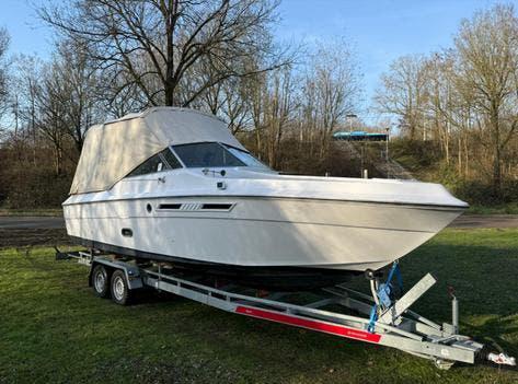 Sea Ray SRV 260 330PK InRuilen stalen kruiser Mogelijk, Gebruikt, Benzine, 200 pk of meer, Overige materialen