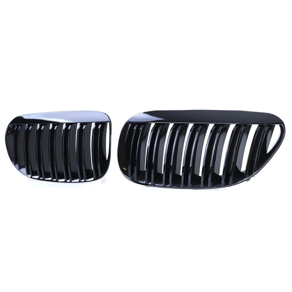 Grill Hoogglans Zwart Dubbele Spijl Voor Bmw 6 Serie E63 E64, Verzenden, Automotive Parts, A.parts@hotmail.nl, Trasmolenlaan 12 3447 GZ Woerden