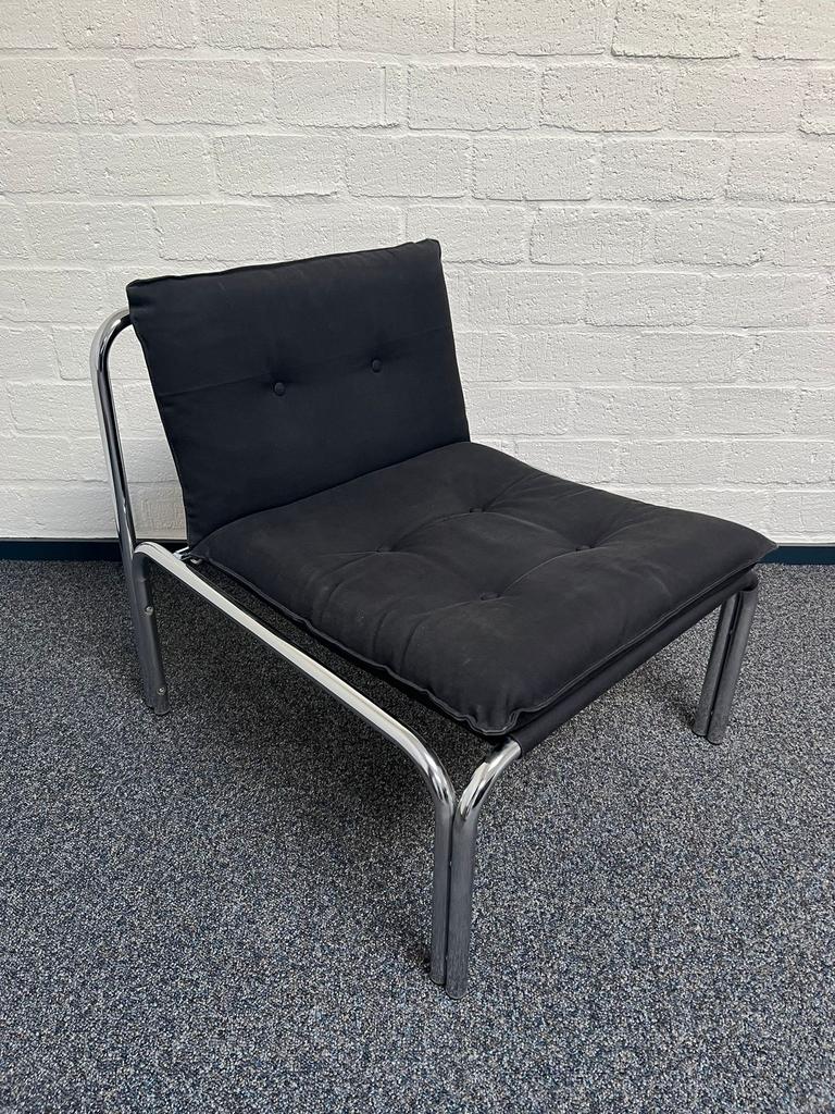 6x Wim Ypma Riemersma buisframe stoelen ‘70 vintage, Antiek en Kunst, Ophalen