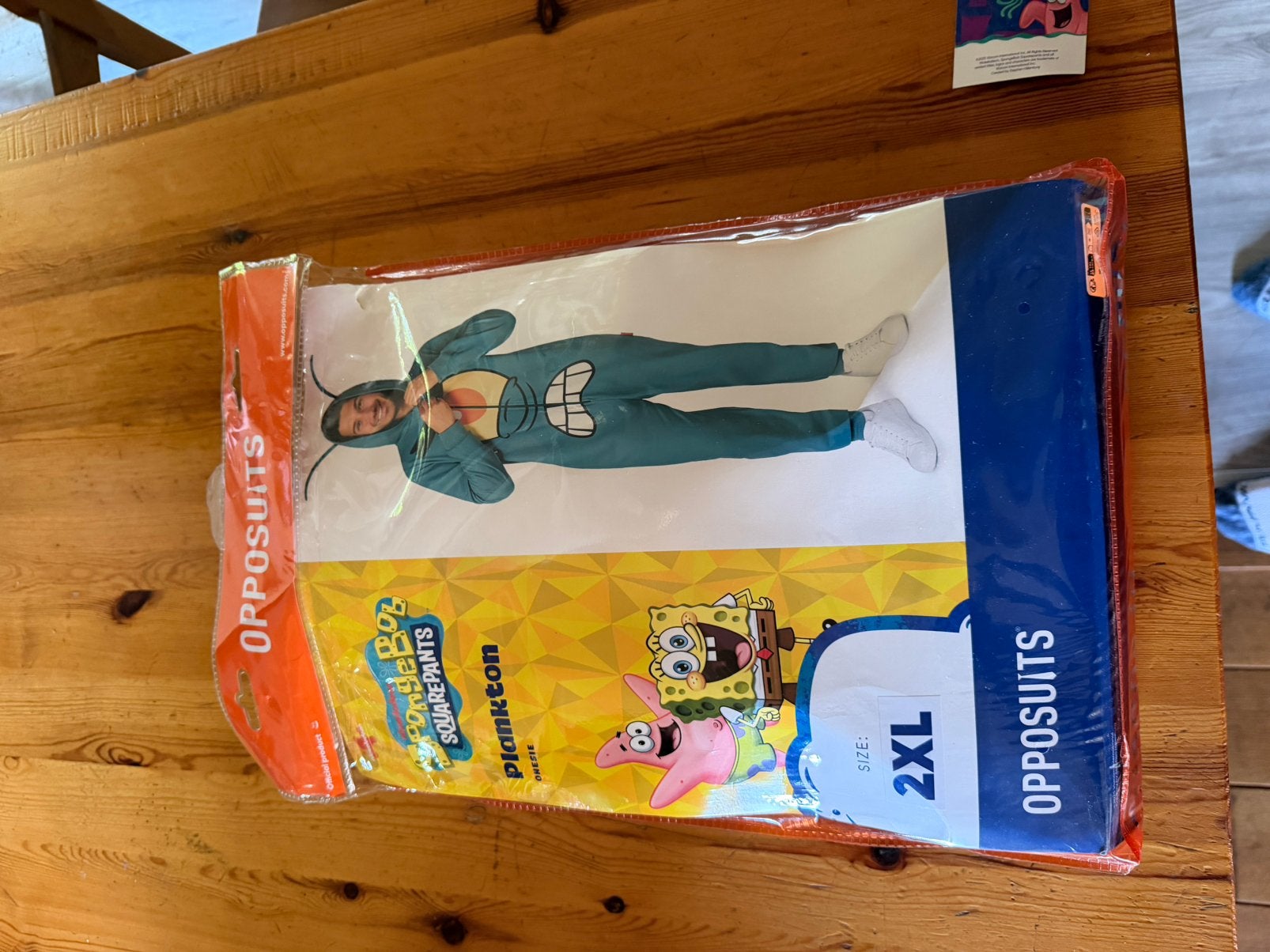 Spongebob Patrick Plankton XL XXL 2XL, Overige maten, Ophalen of Verzenden, Kleding, Overige thema's