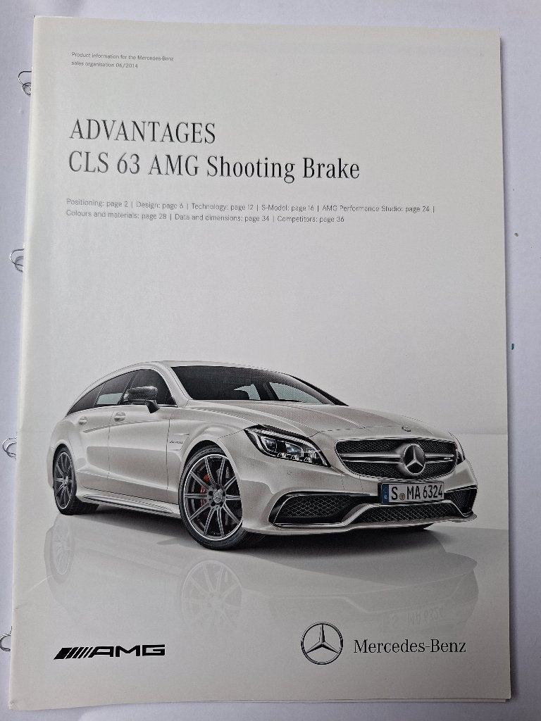 Mercedes CLS 63 AMG Shooting Brake 06/2014, Ophalen of Verzenden, Zo goed als nieuw, Mercedes