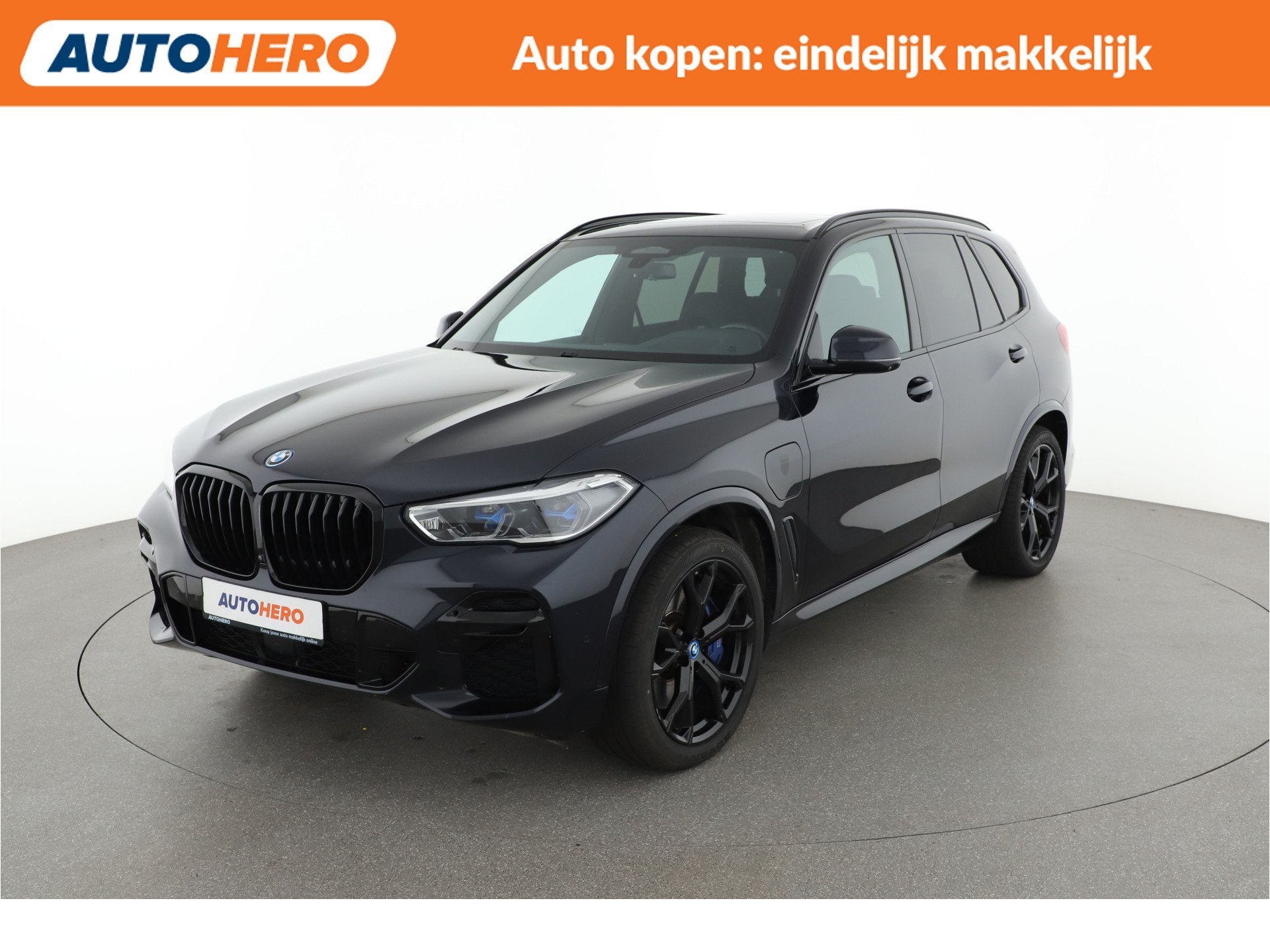 BMW X5 xDrive45e Executive |KF36864| (bj 2021, automaat), Auto's, Gebruikt, 394 pk, Met garantie (alle), Zwart
