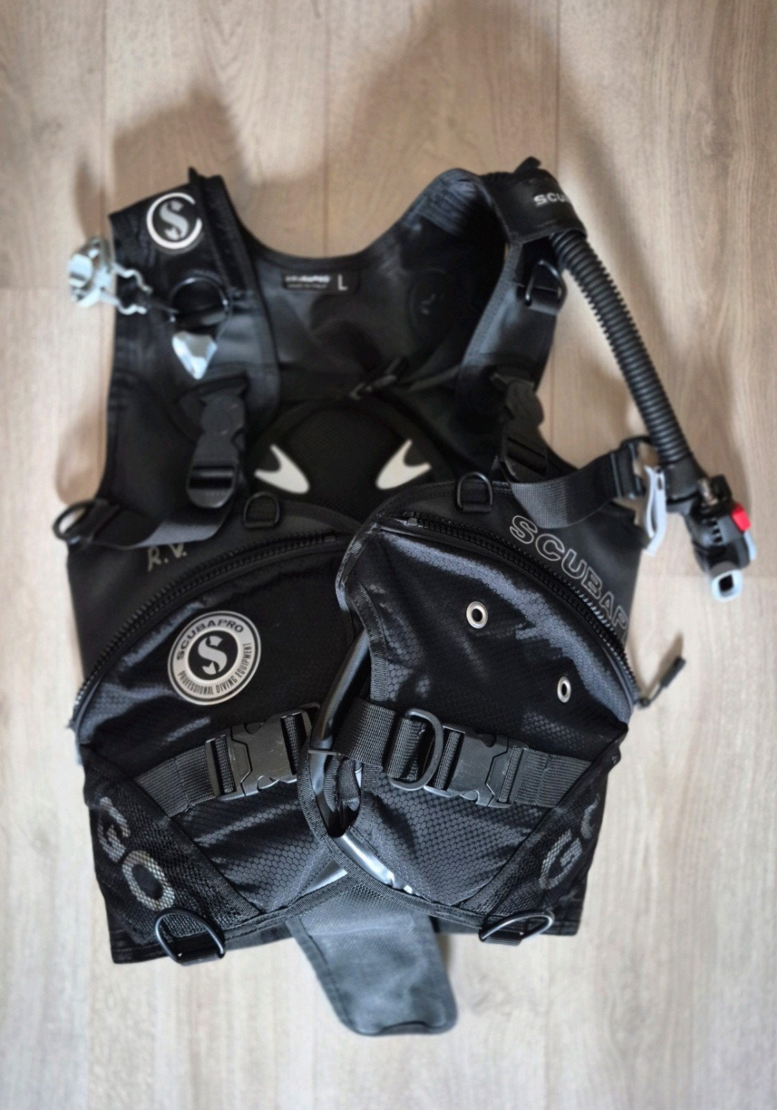 Scubapro GO Trimvest / BCD - Maat L, Watersport en Boten, Duiken, Ophalen of Verzenden, Zo goed als nieuw, Duikpak