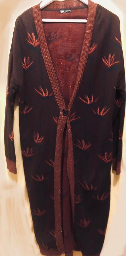 Didi vest mt 42 44 nieuw! Bruin xl katoen lang, Kleding | Dames, Ophalen of Verzenden, Nieuw, Maat 42/44 (L), Bruin
