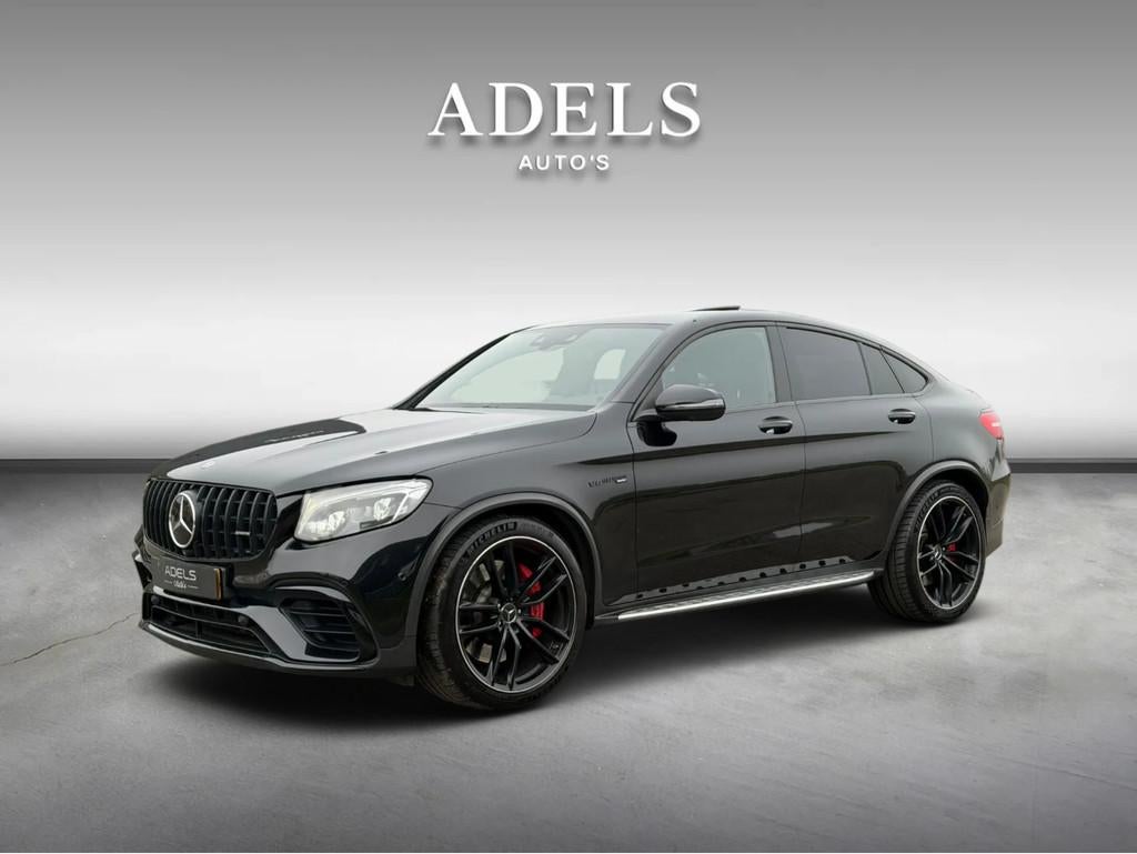Mercedes-Benz GLC Coupé AMG 63 S 4MATIC+ Schuifdak HUD Burm, Automaat, Gebruikt, 510 pk, Leder