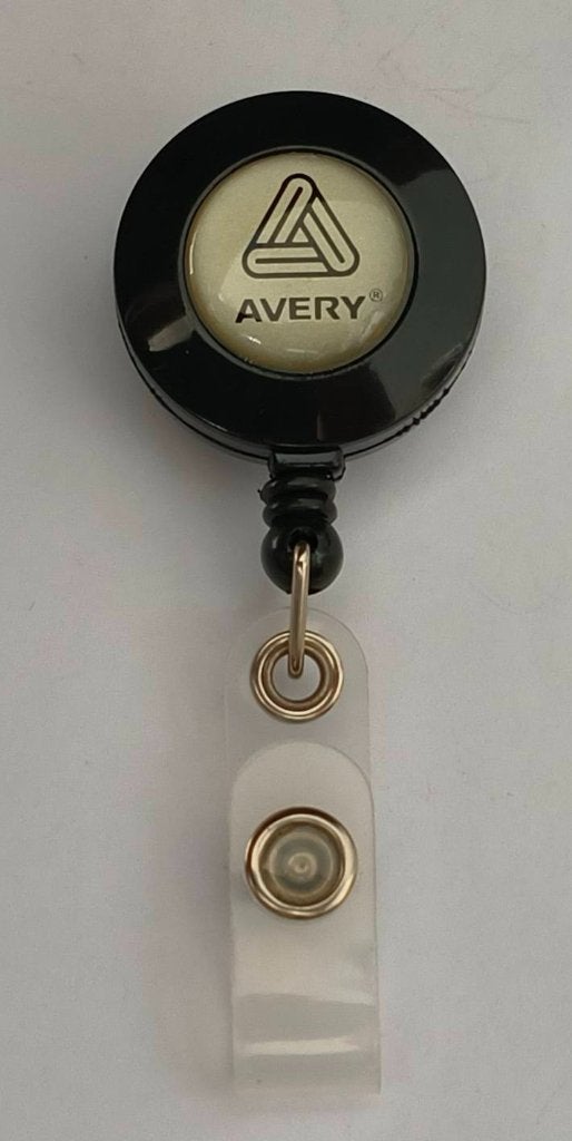 Avery broekclip (afrolsysteem met drukknop t.b.v pashouder), Verzamelen, Ophalen of Verzenden, Nieuw, Merk