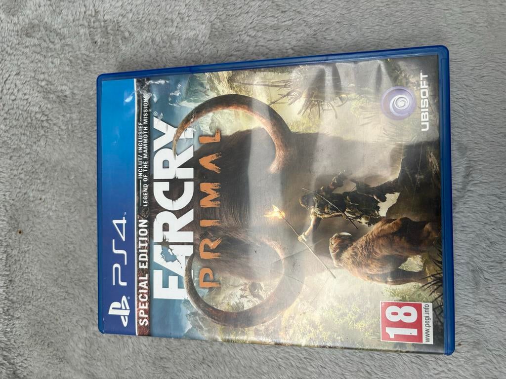 Far Cry Primal Special Edition PS4 - Zo goed als nieuw, Avontuur en Actie, Vanaf 18 jaar, 1 speler, Ophalen of Verzenden