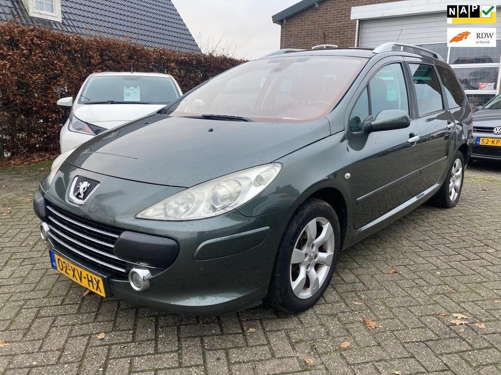 Peugeot 307 SW 1.6-16V Premium Bj 2007, APK TOT 10-2026, Cli, Gebruikt, 4 cilinders, 715 kg, Origineel Nederlands