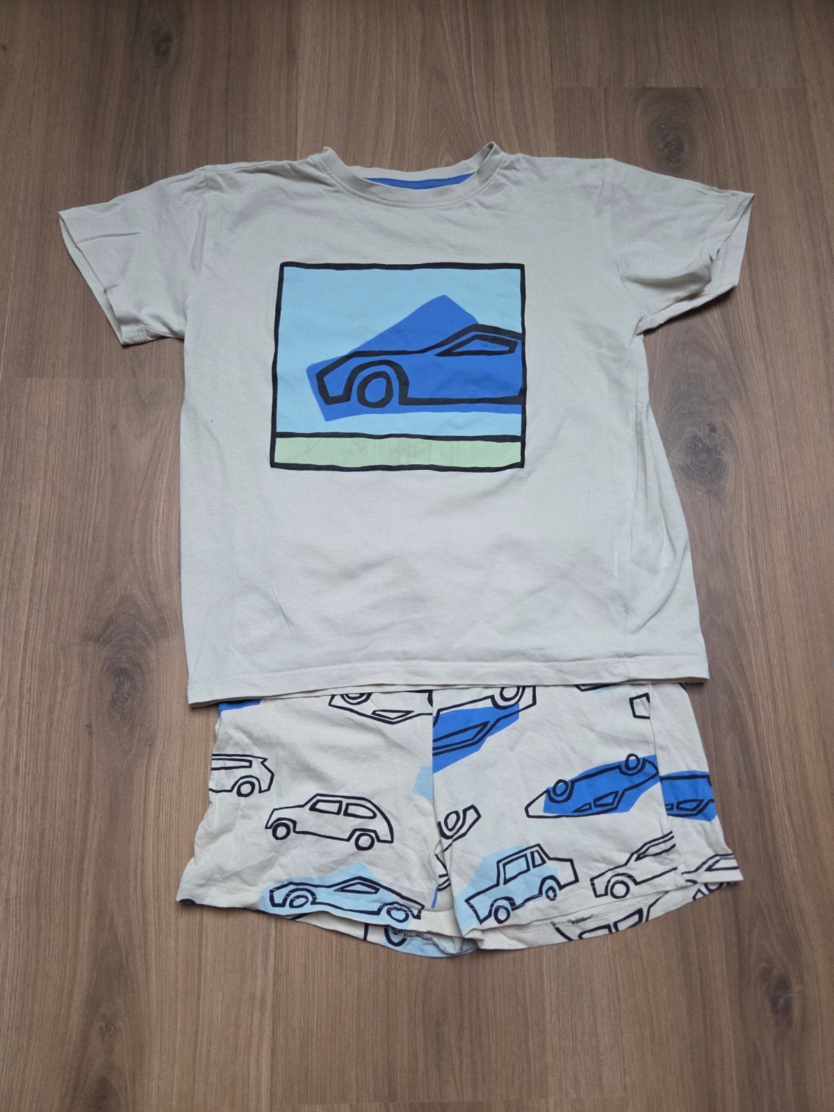 Korte pyjama van Hema, mt 134/140, Ophalen of Verzenden, Meisje