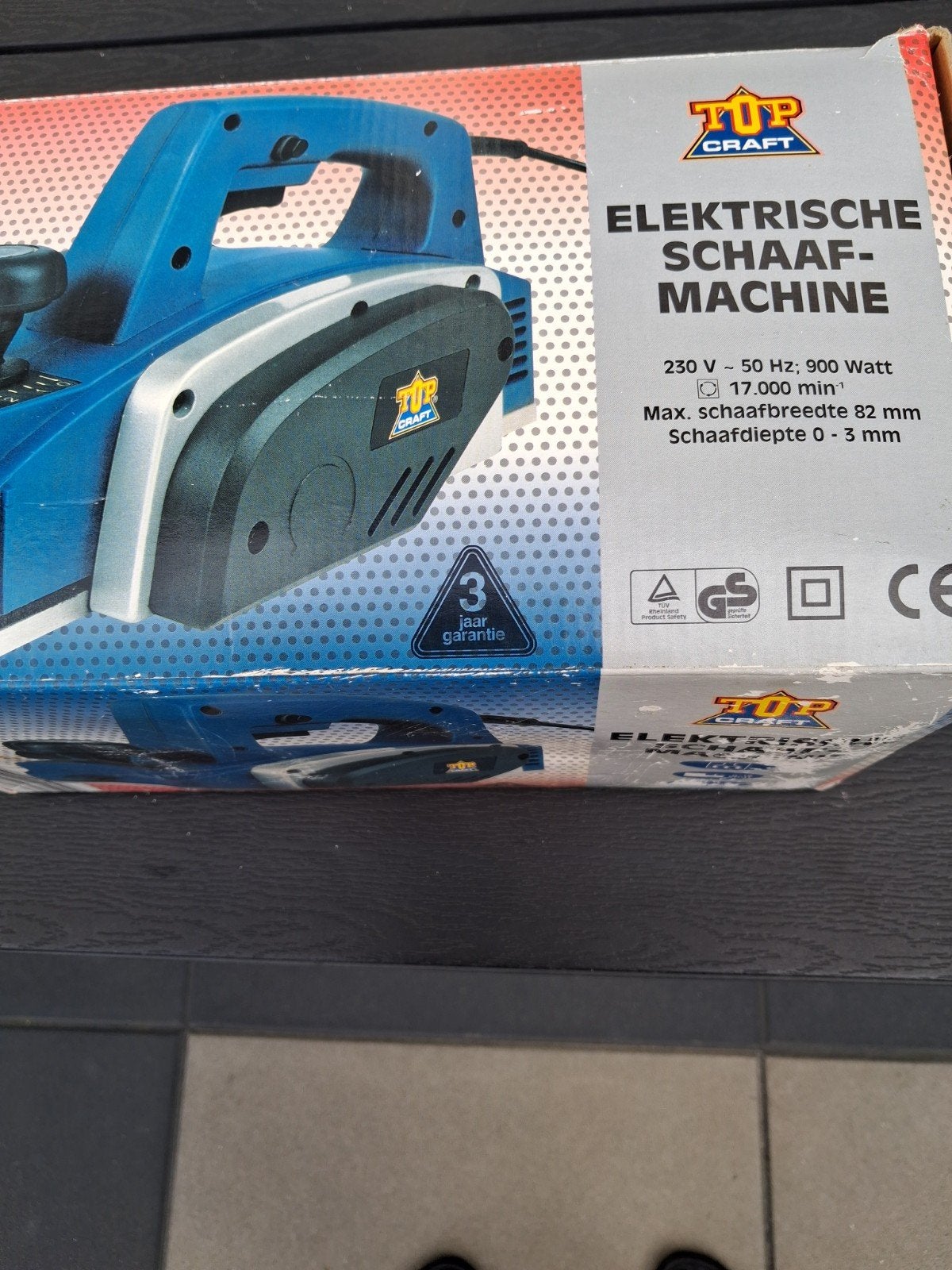 Top Craft Elektrische Schaafmachine WK900EH 900W, Ophalen