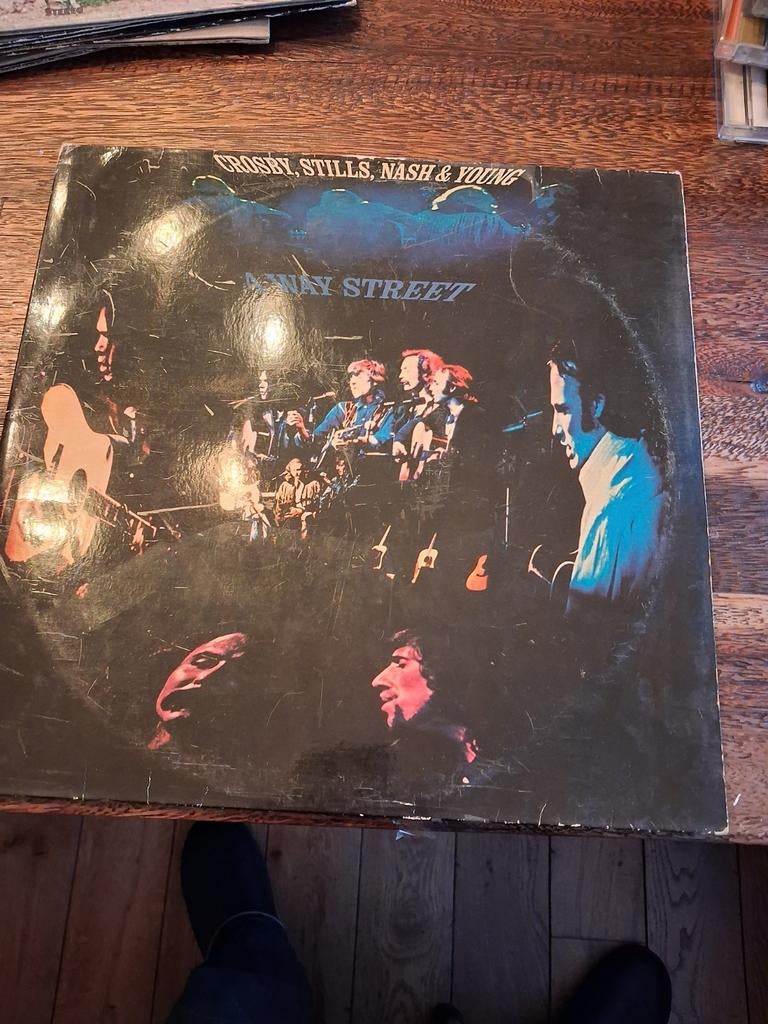 Crosby, Stills, Nash & Young - 4 Way Street (Dubbel-LP), Singer-songwriter, Gebruikt, Ophalen of Verzenden, 12 inch