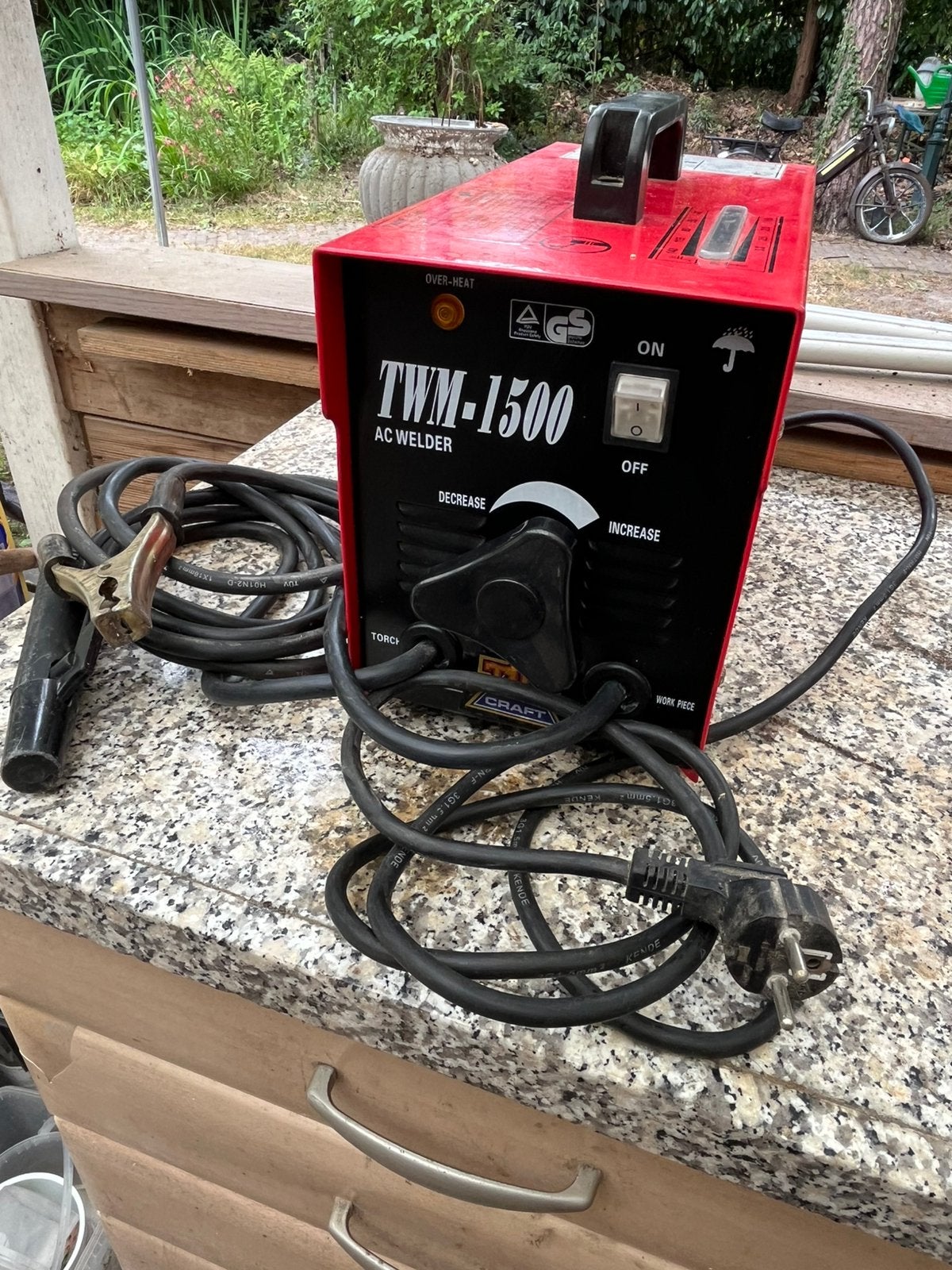 Topcraft lasapparaat, Doe-het-zelf en Verbouw, Ophalen, Zo goed als nieuw, Minder dan 150 ampère, Elektroden