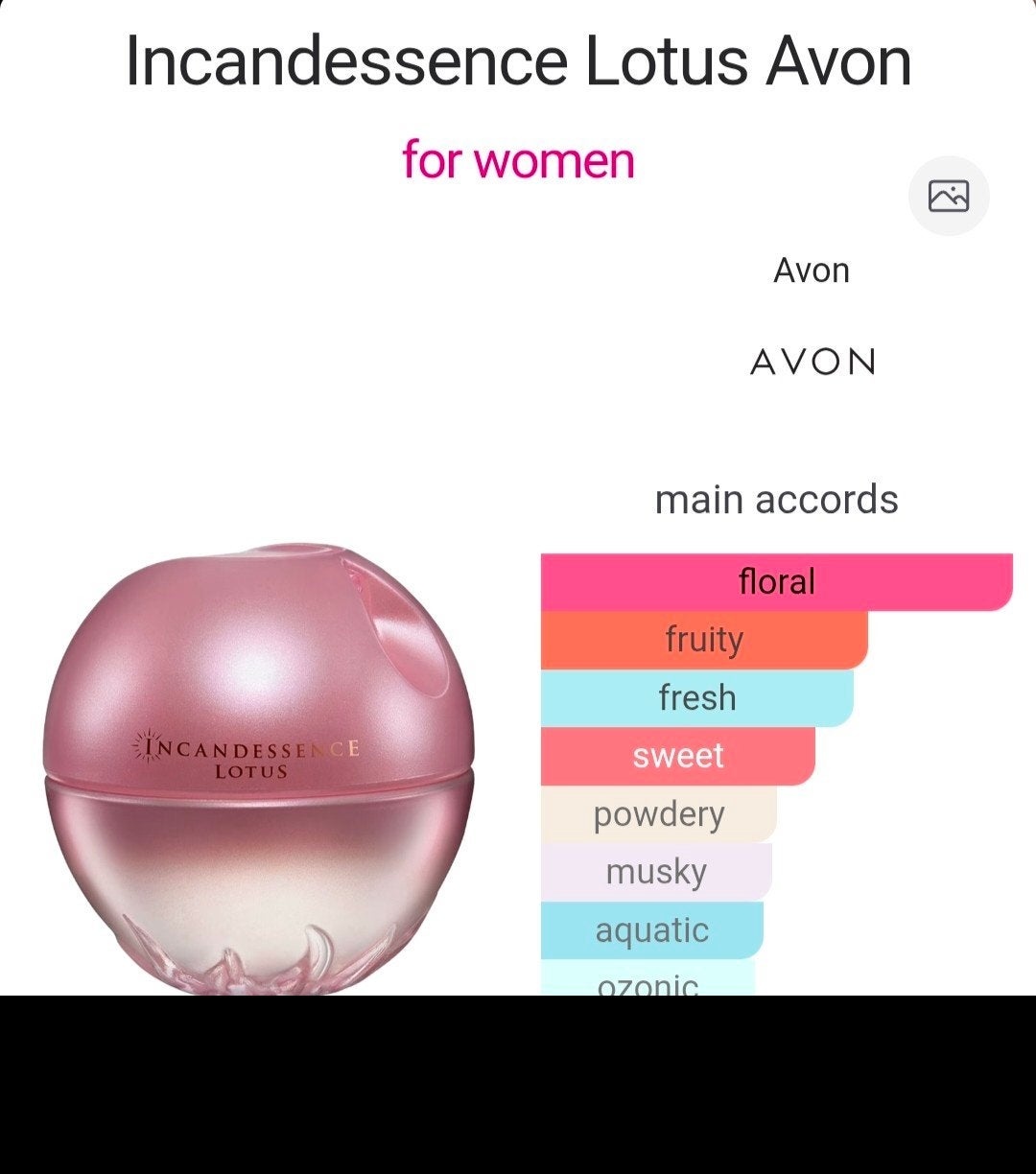 Avon Incandessence Lotus, Ophalen of Verzenden, Zo goed als nieuw
