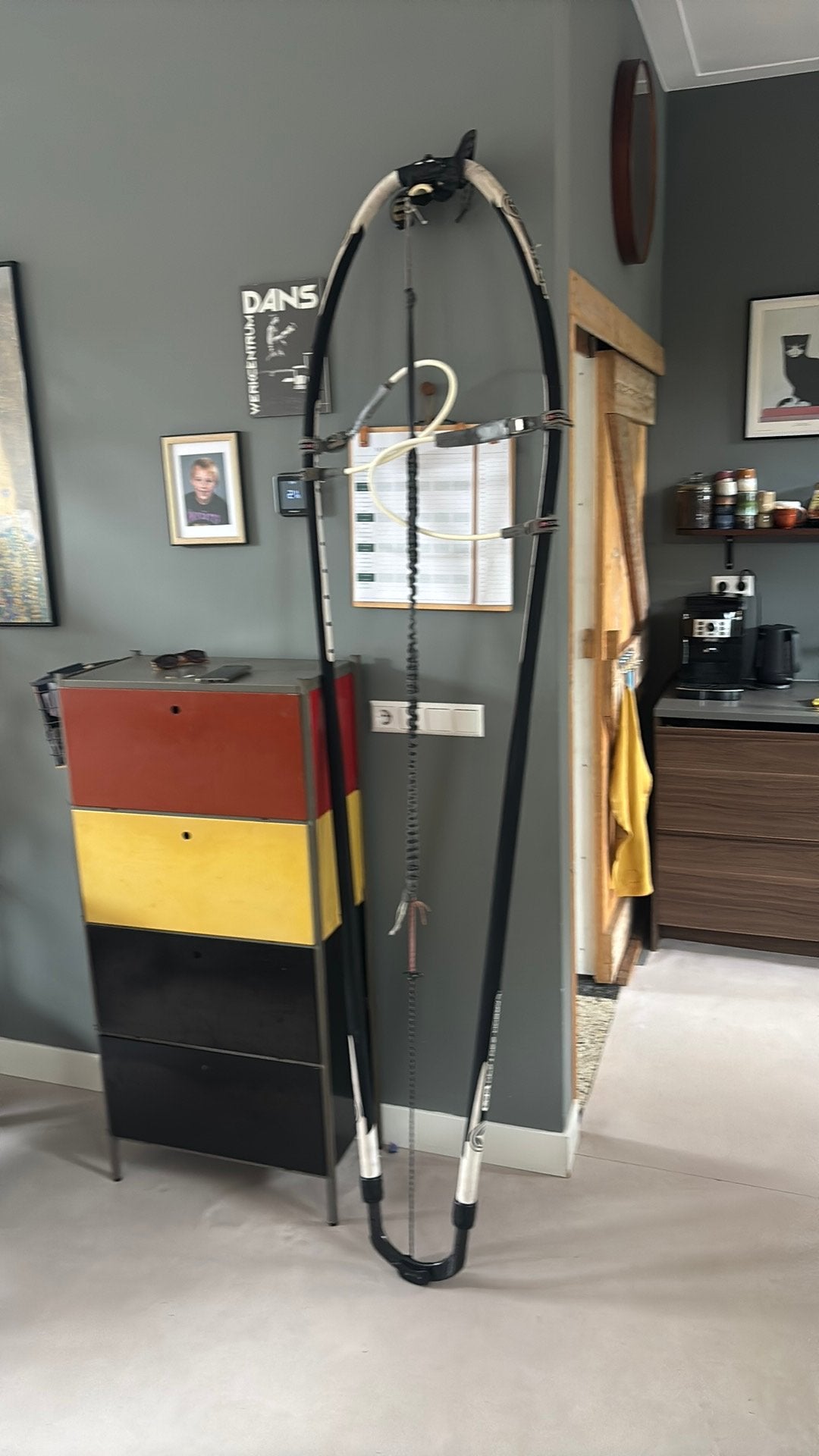 Unfiber 100% carbongiek 230/290, Watersport en Boten, Ophalen, Zo goed als nieuw, Giek