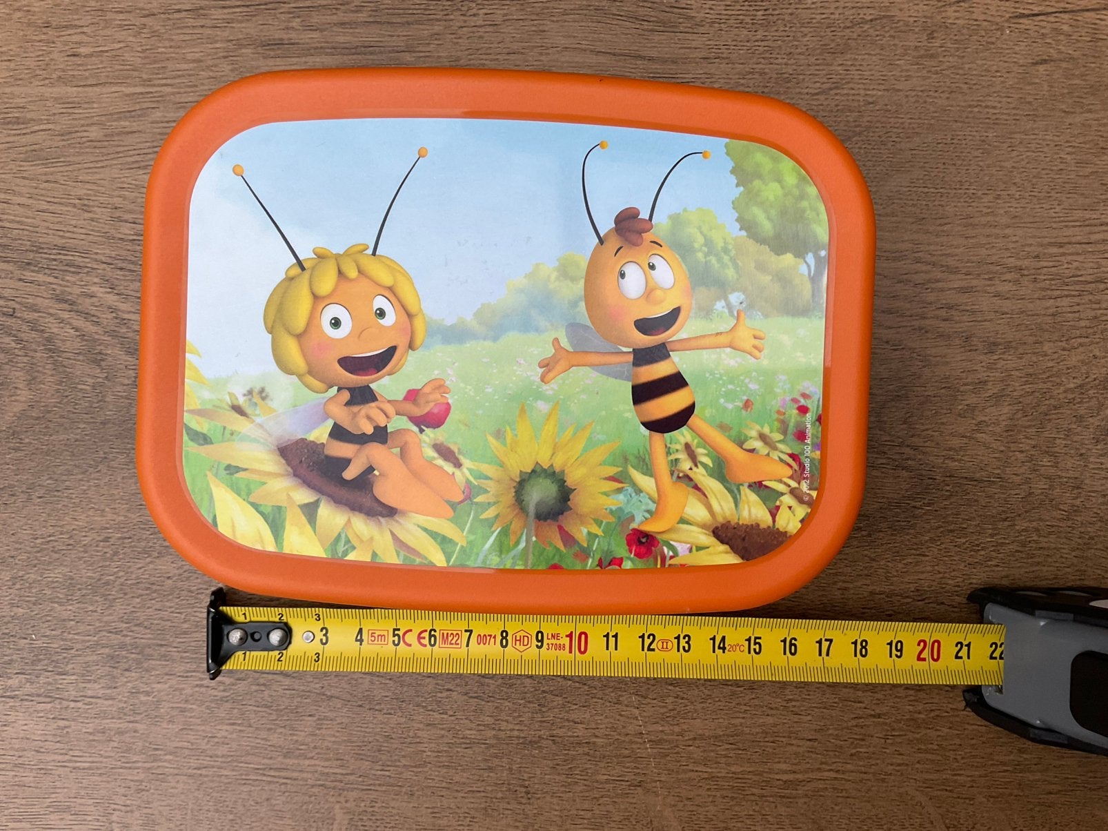 Nieuwe zgan Maya Maja de bij en Willy broodtrommel lunchbox, Verzamelen, Ophalen, Overige figuren, Nieuw, Gebruiksvoorwerp