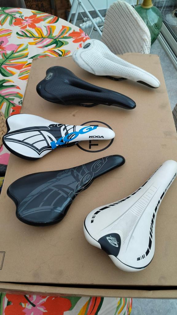 Racefiets zadels, Selle Italia, Koga, 4ZA, Gebruikt, Ophalen of Verzenden, Selle Italia, Zadel