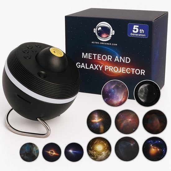Sterrenhemel Projector met 12 Discs, Met schakelaar, Wit, Overige merken, Kunststof