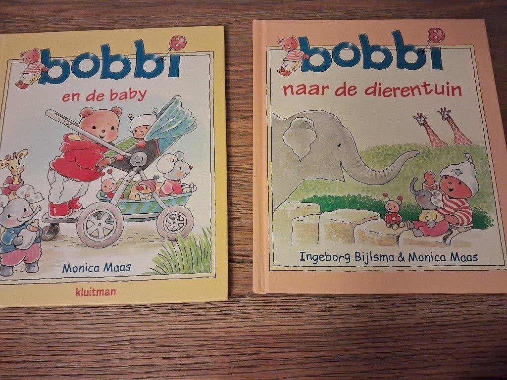 Bobbi en de baby' & Bobbi naar de dierentuin' grote variant, Boeken, Ophalen, Gelezen, Monica Maas, 1 tot 2 jaar