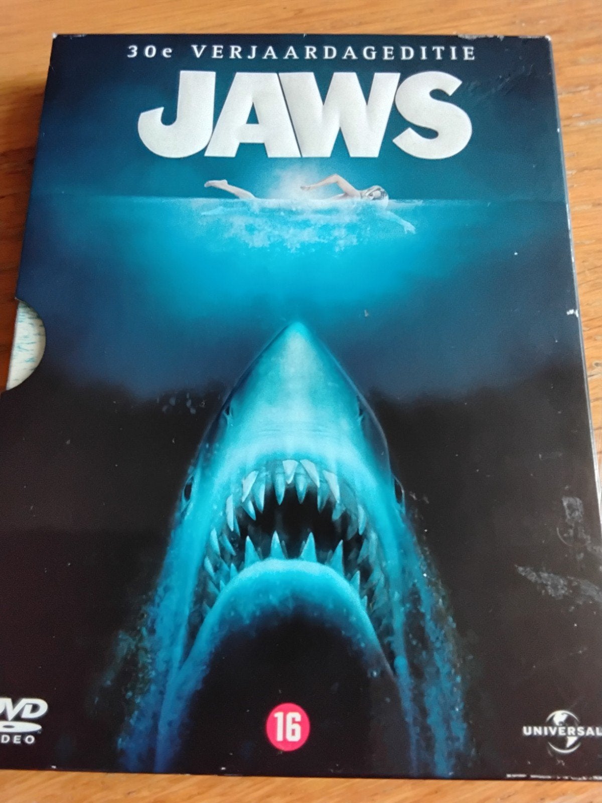 Jaws (2disk)., Cd's en Dvd's, Ophalen, 1960 tot 1980, Vanaf 16 jaar, Zo goed als nieuw