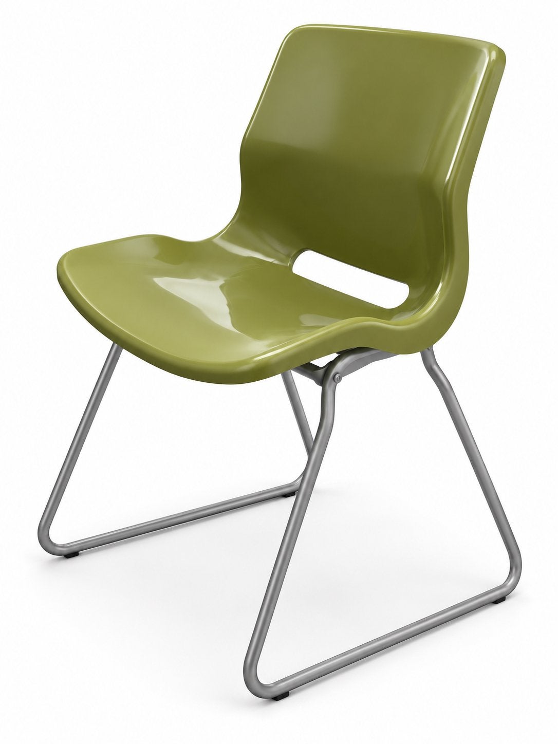 IKEA SNILLE stoel Svante Schöblom olijfgroen, Ophalen, Kunststof, Gebruikt, Overige kleuren