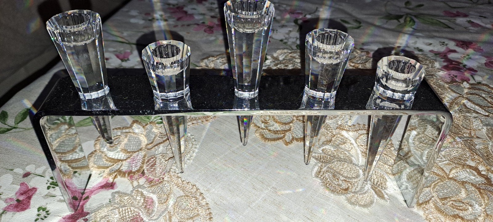 Te koop Swarovski kandelaar, Ophalen, Figuurtje