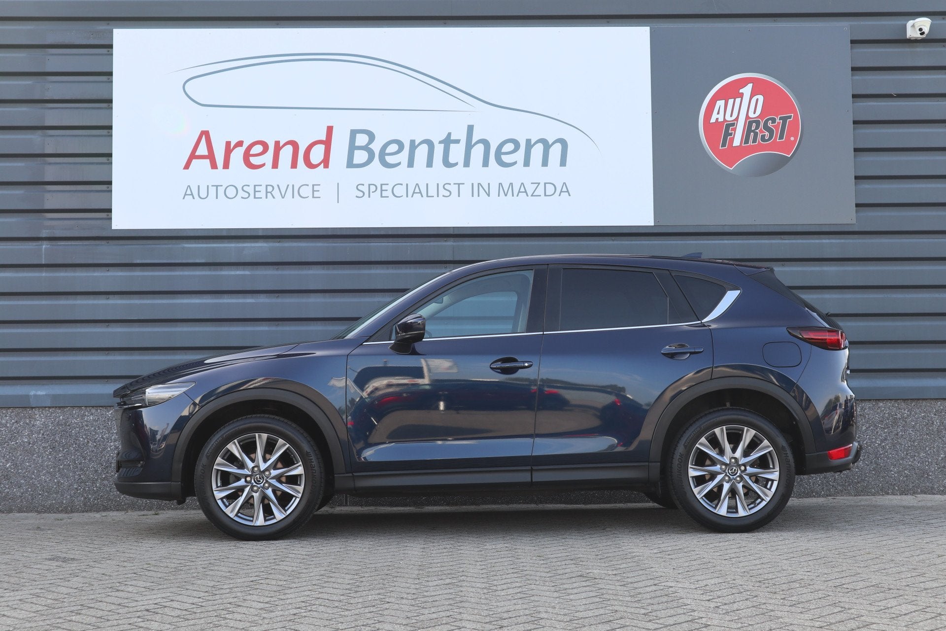 Mazda CX-5 2.0 SkyActiv-G 165 Sport Selected Automaat / Trek, Gebruikt, 4 cilinders, Blauw, Origineel Nederlands