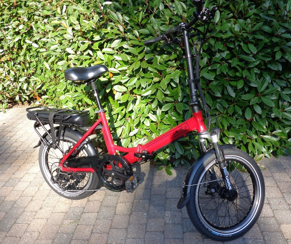 Elektrische vouwfiets Scamper Shinga Lacros S200, Fietsen en Brommers, Elektrische fietsen, Zo goed als nieuw, Minder dan 47 cm