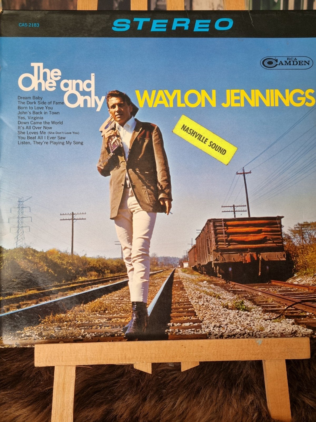 Waylon Jennings - The One and Only (LP, 1967), Ophalen of Verzenden, Gebruikt, Country