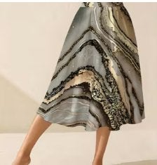 Nieuwe rok met marmerprint, maat 46, Kleding | Dames, Meerkleurig, Maat 46/48 (XL) of groter, Nieuw, Ophalen of Verzenden