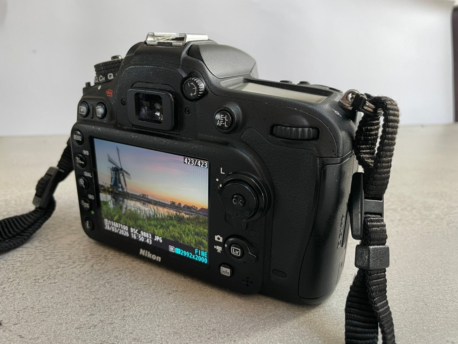 Nikon D7100 spiegelreflexcamera met 67291 clicks, Ophalen, Spiegelreflex, Zo goed als nieuw, Nikon