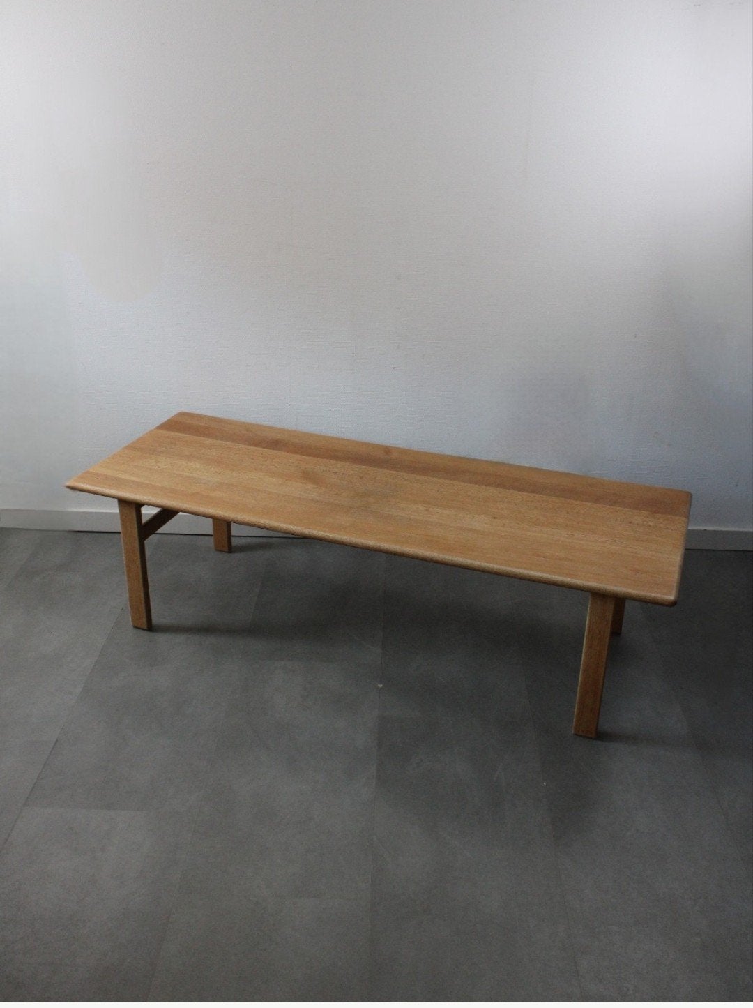 Børge Mogensen salontafel in massief eikenhout, model 262, Huis en Inrichting, 50 – 75, Zo goed als nieuw, Vintage retro midcentury Deens design