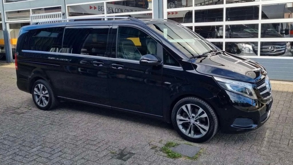 Mercedes-Benz V-Klasse 2.2CDI 4M Excl AVANTGARDE Edition L3, 15 km/l, Zwart, Leder, Vierwielaandrijving