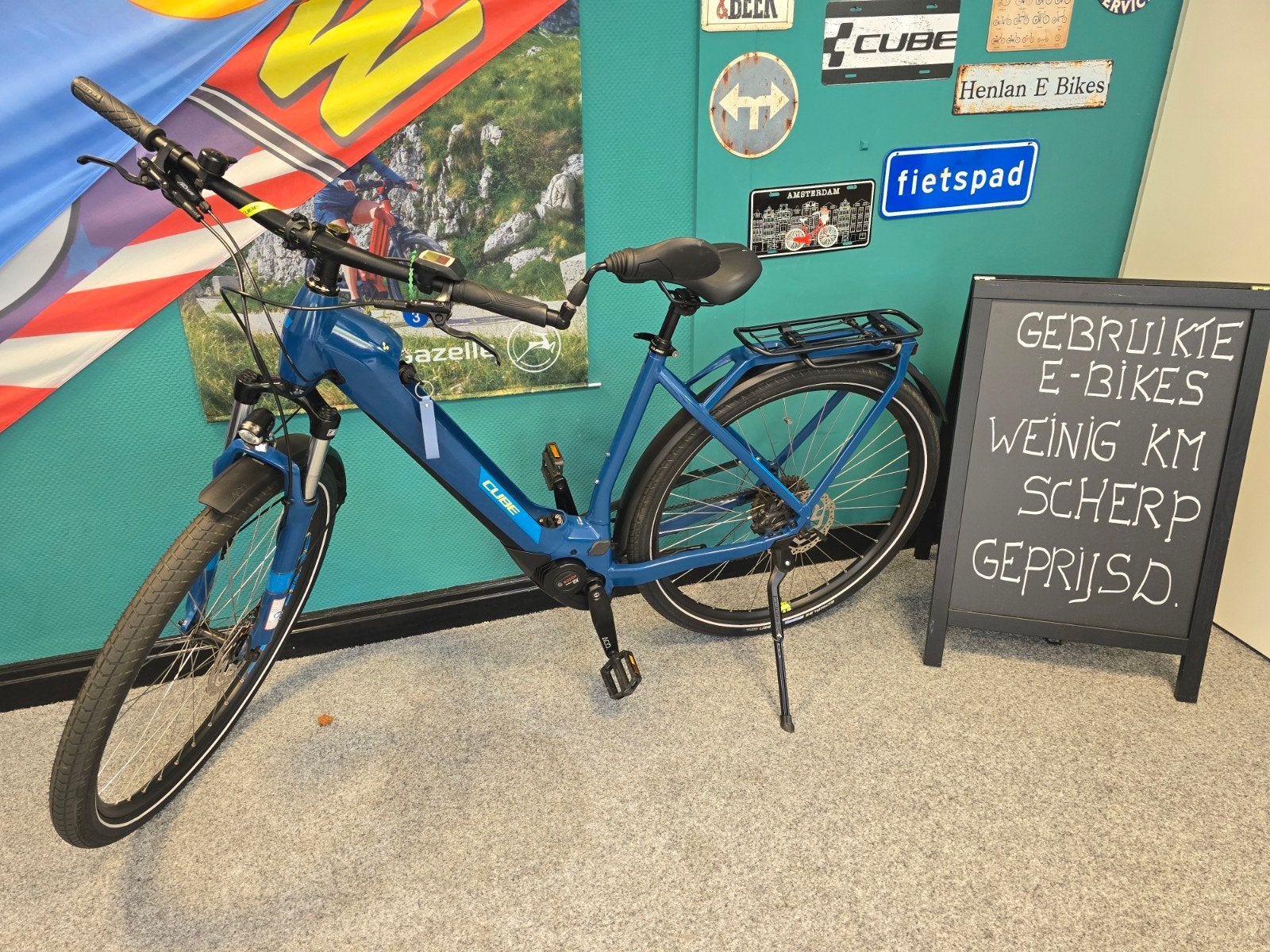 Gebruikte elektrische fietsen met Bosch middenmotor, Ophalen, Gebruikt, Overige merken