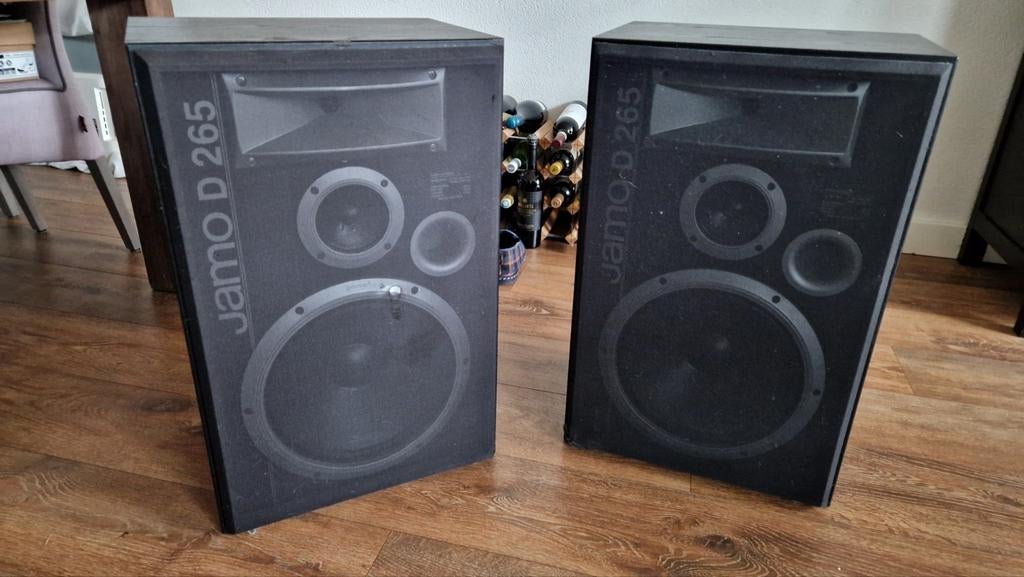 Vintage Jamo D 265 Luidsprekers - Goede Staat, Audio, Tv en Foto, Stereo-sets, Gebruikt, Speakers, Overige merken, Ophalen of Verzenden