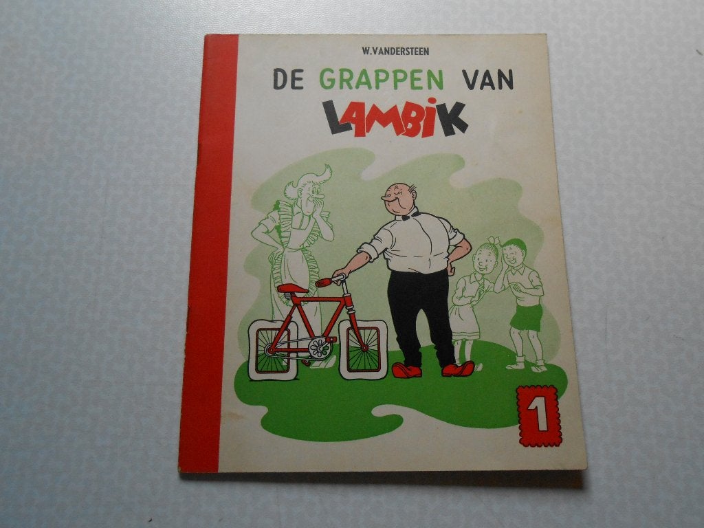 De grappen van Lambik 1 1955 1ste druk., Boeken, Stripboeken, Willy Vandersteen, Eén stripboek, Ophalen of Verzenden, Zo goed als nieuw