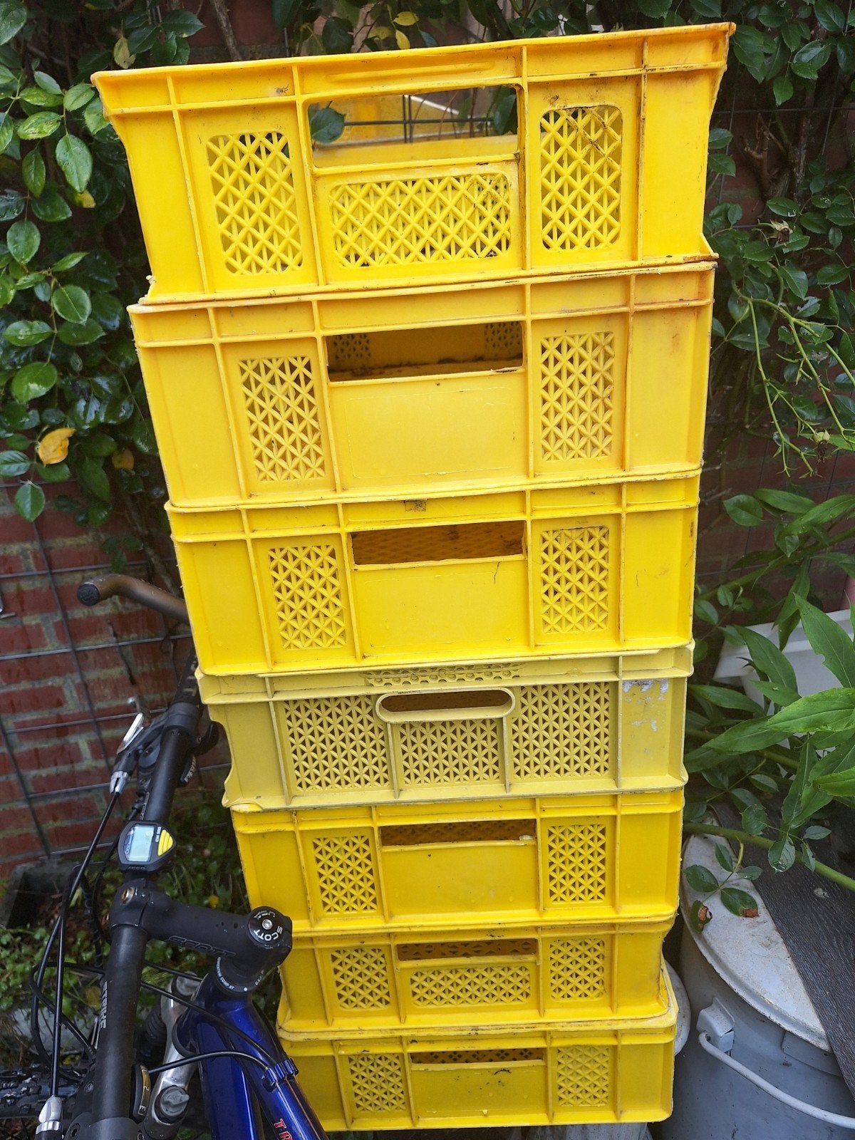 7 kratjes 14 hoog 38 breed 60 cm lang, 40 tot 60 cm, 50 tot 75 cm, Minder dan 35 cm, Ophalen of Verzenden