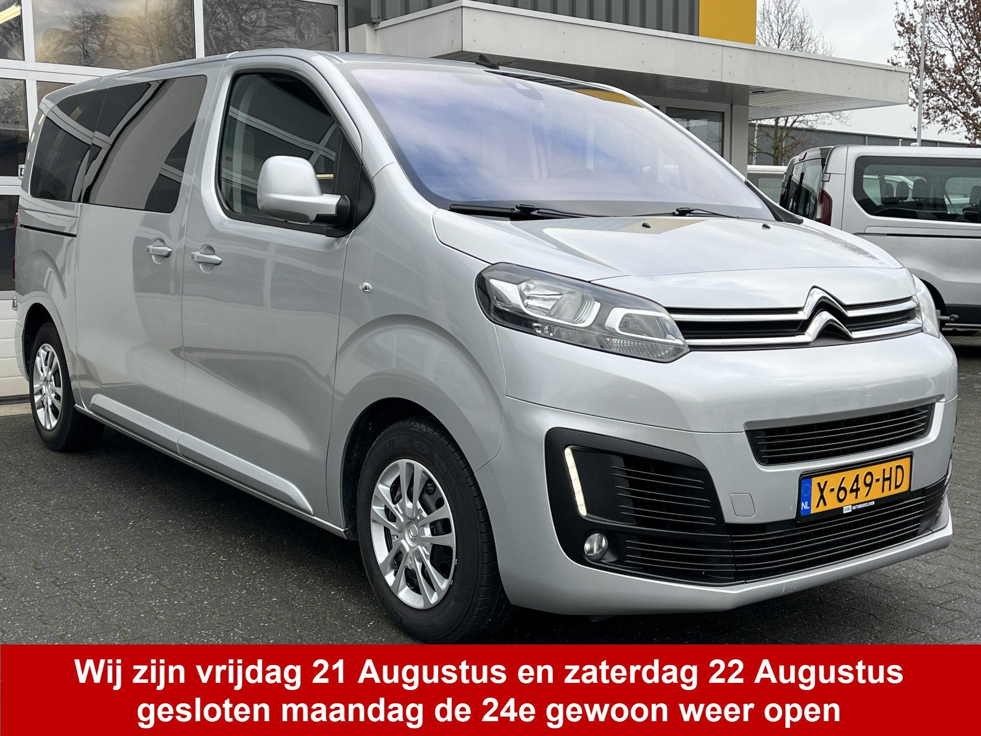 Citroën Spacetourer 1.6 BlueHDi 115 M S&S Business Climate, Auto's, Citroën, Voorwielaandrijving, Stof, Origineel Nederlands, Bedrijf
