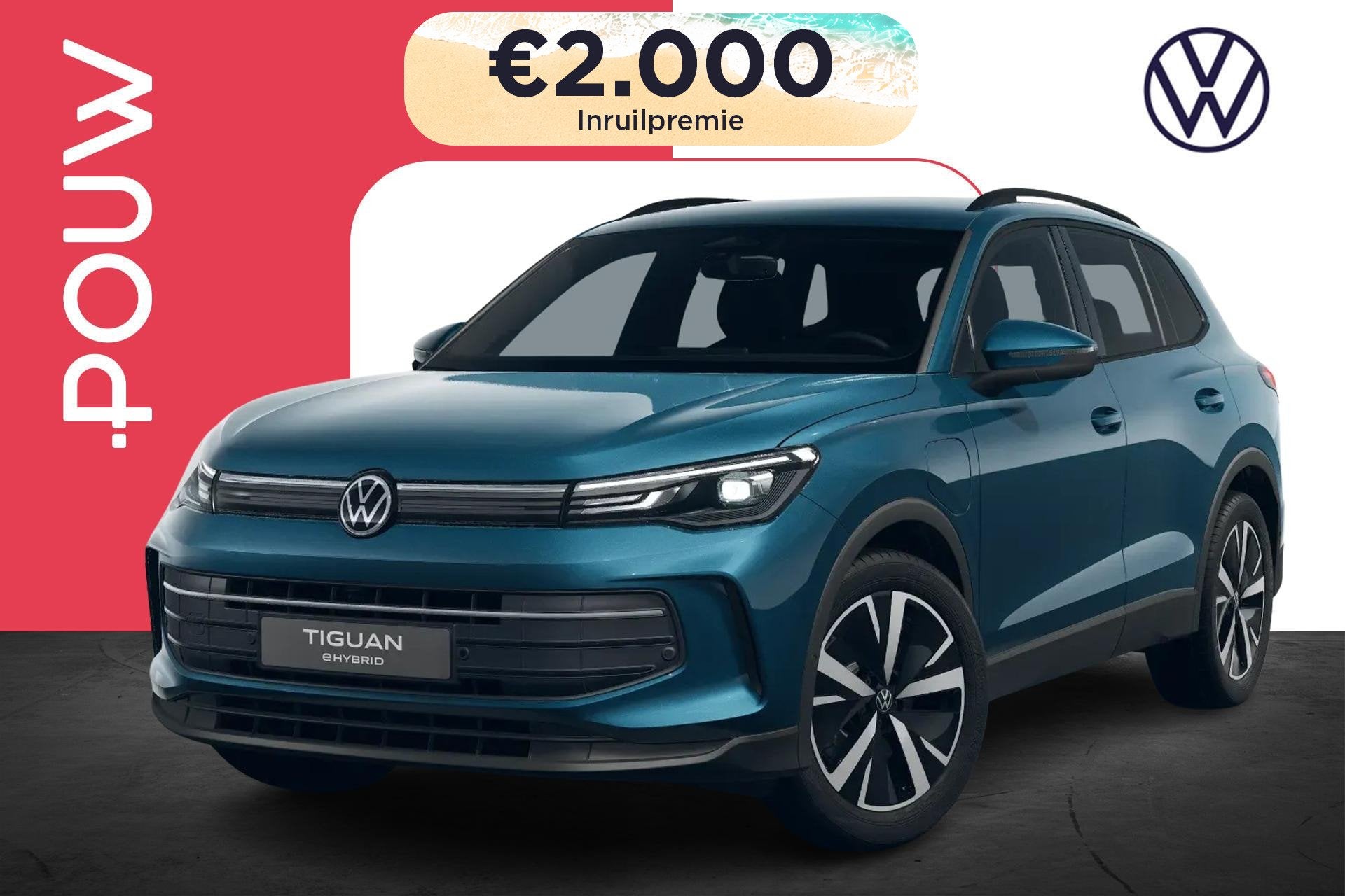 Volkswagen Tiguan 1.5 eHybrid 204pk Limited Edition | Trekha, Auto's, Volkswagen, 12 maanden, Stof, 1498 cc, Plug-in hybride
